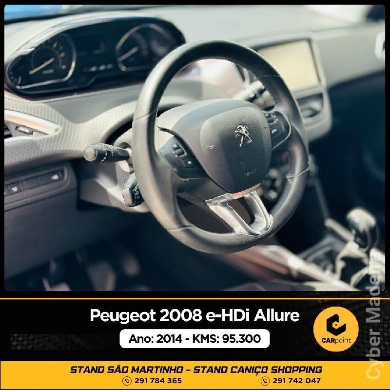PEUGEOT 2008 e-HDi Allure : 1.6cc HDi 92cv Gasóleo 