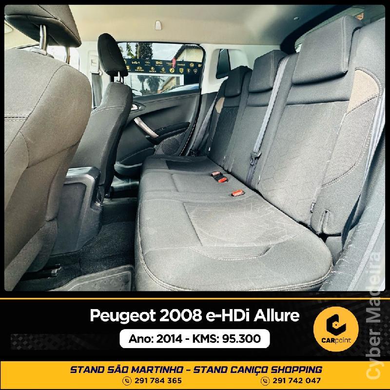 PEUGEOT 2008 e-HDi Allure : 1.6cc HDi 92cv Gasóleo 