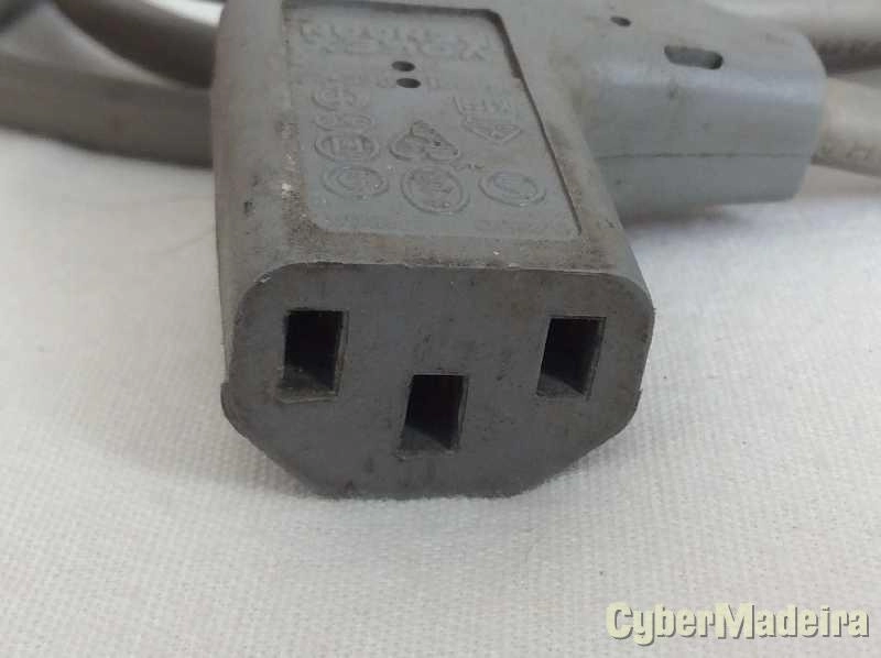 Cabo alimentação 2M ficha Shuko IEC C13 ângulo 90