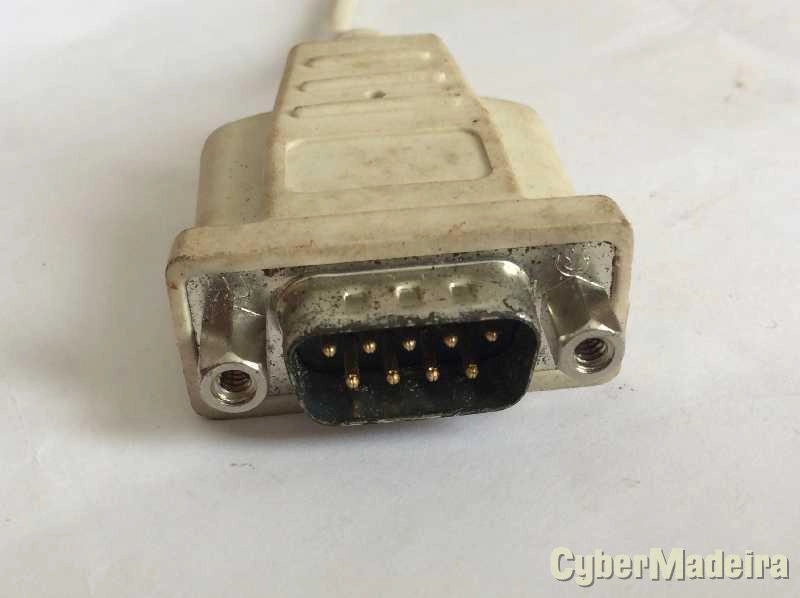 Cabo Mini DIN macho para DB9 macho