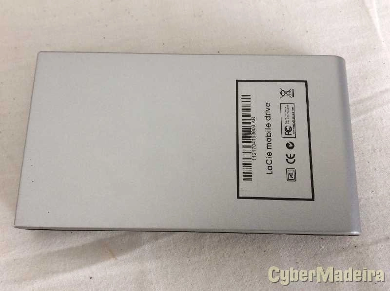 Caixa com controladora para disco rígido IDE 2.5  Lacie