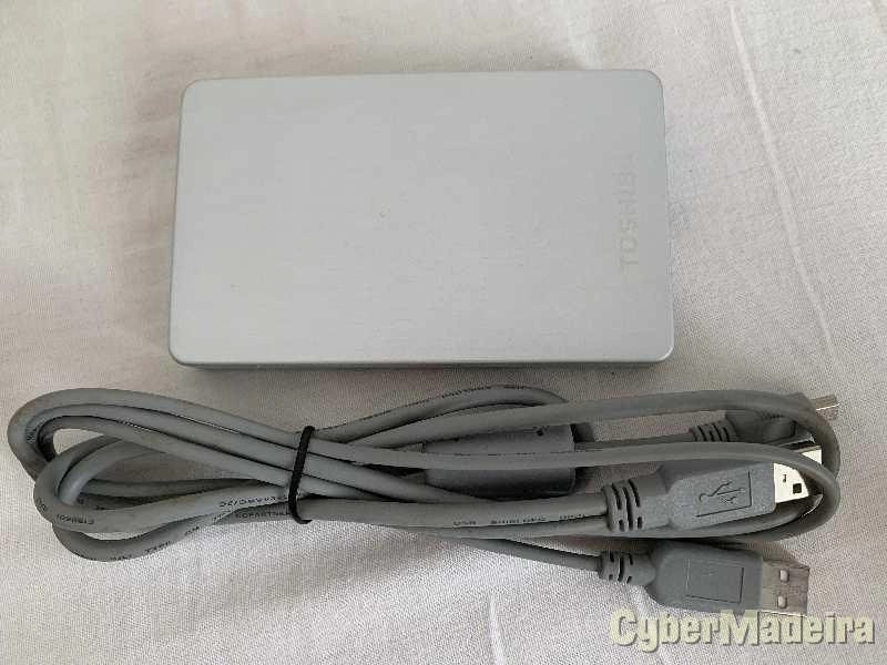Caixa Toshiba para disco rígido IDE 2.5