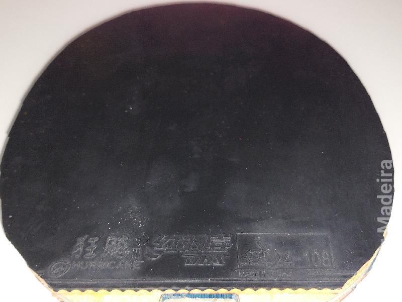 Borrachas tenis mesa DHS hurricane 3