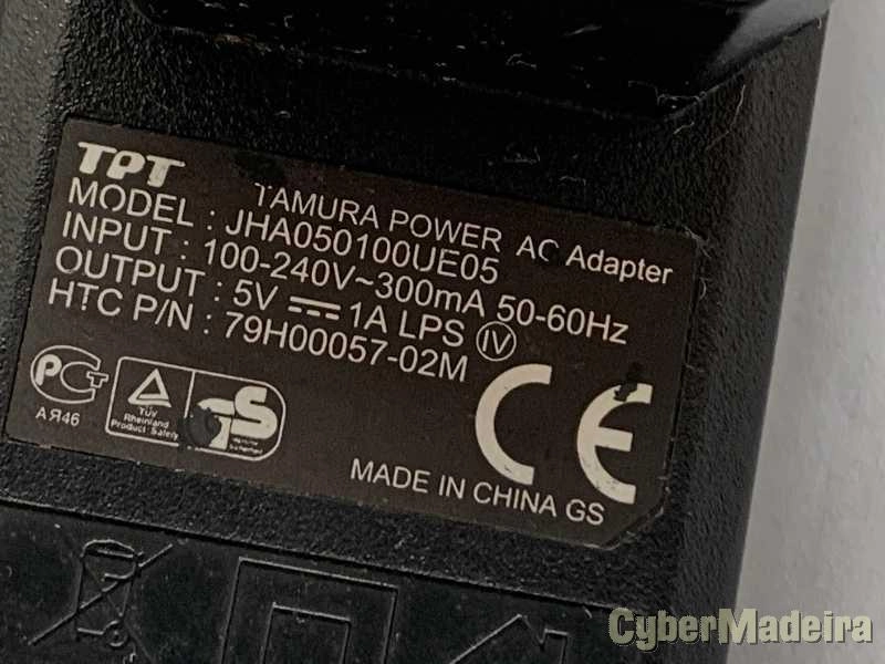 Carregador HTC JHA050100UE05  5V 1A