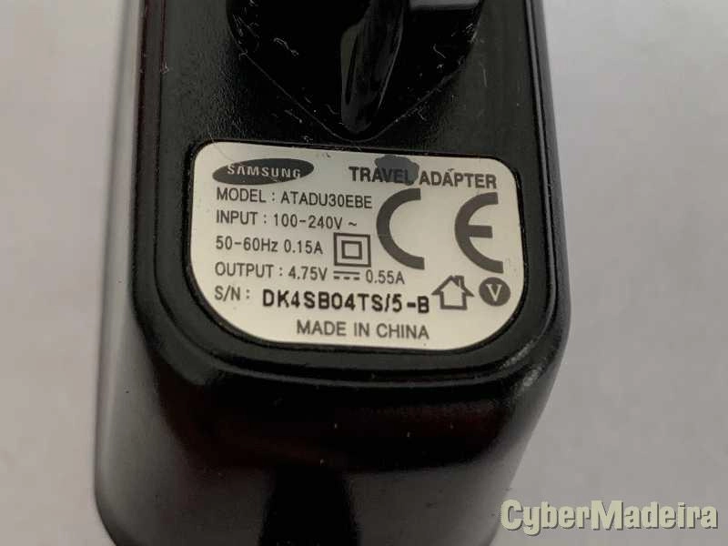 Carregador Samsung ATADU30EBE 4,75V 0,55A