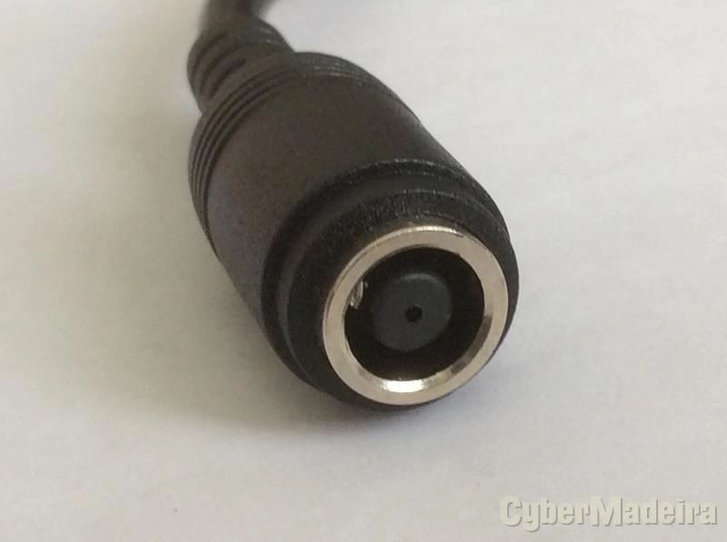 Cabo alimentação adaptador 7.4mm fêmea 4.5mm macho