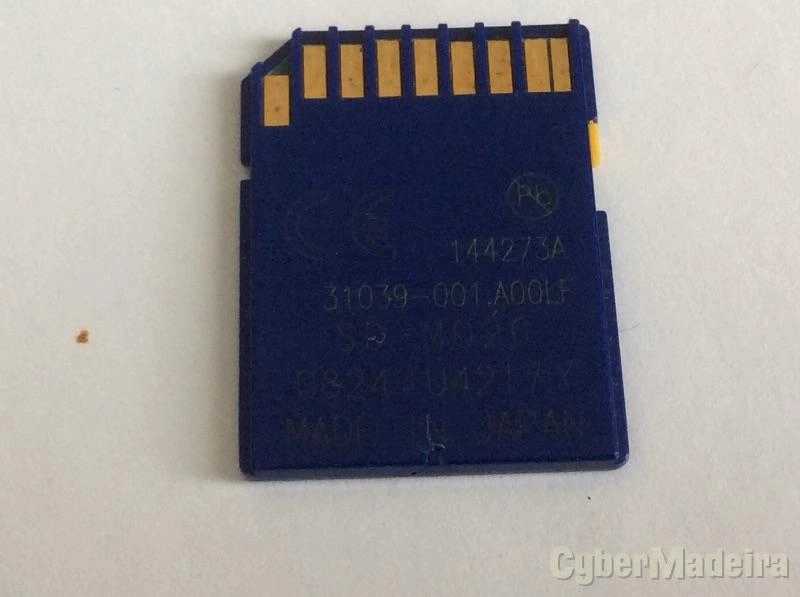 Cartão de memória SD Kingston 2GB