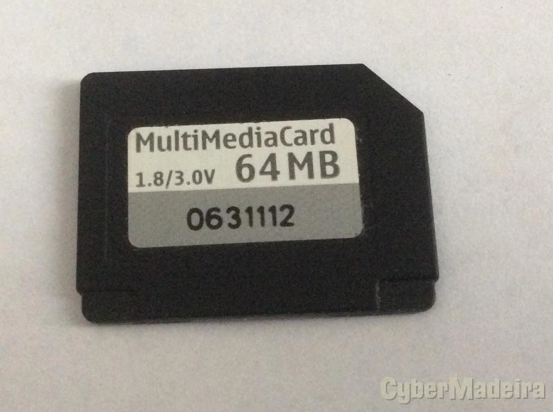 Cartão de memória RSMMC DV 64MB