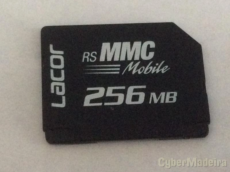 Cartão de memória Lacor RSMMC DV 256MB