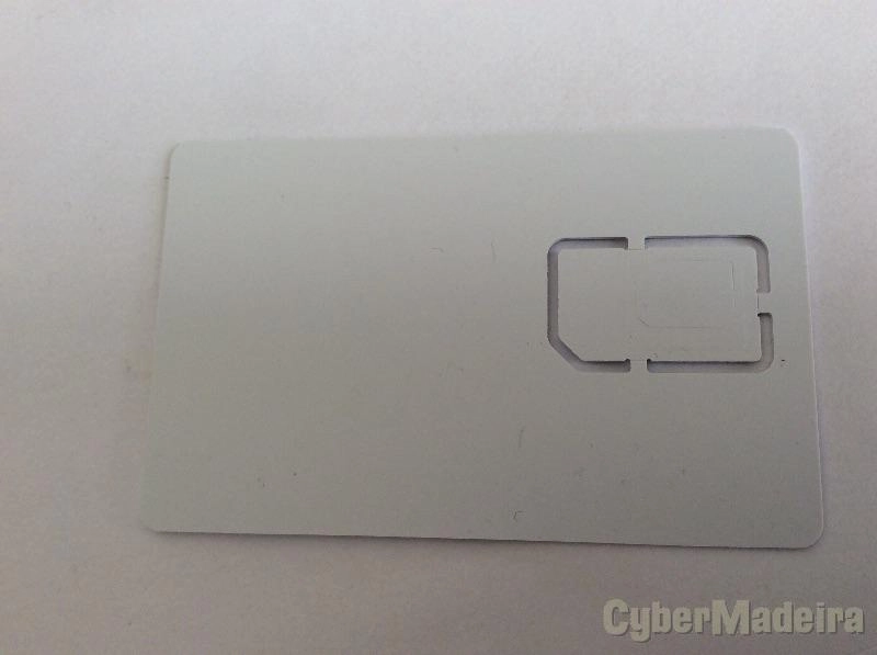 Cartão SIM 4G virgem