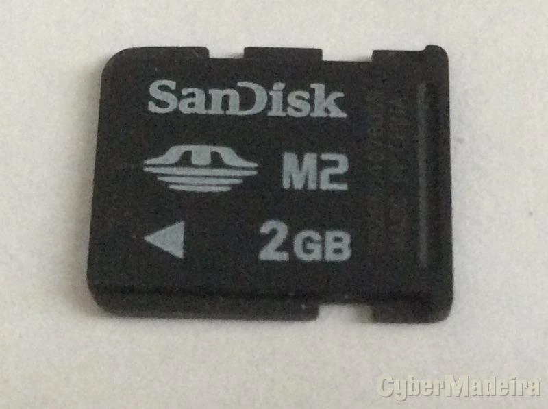 Cartão memória Sandisk M2 2GB