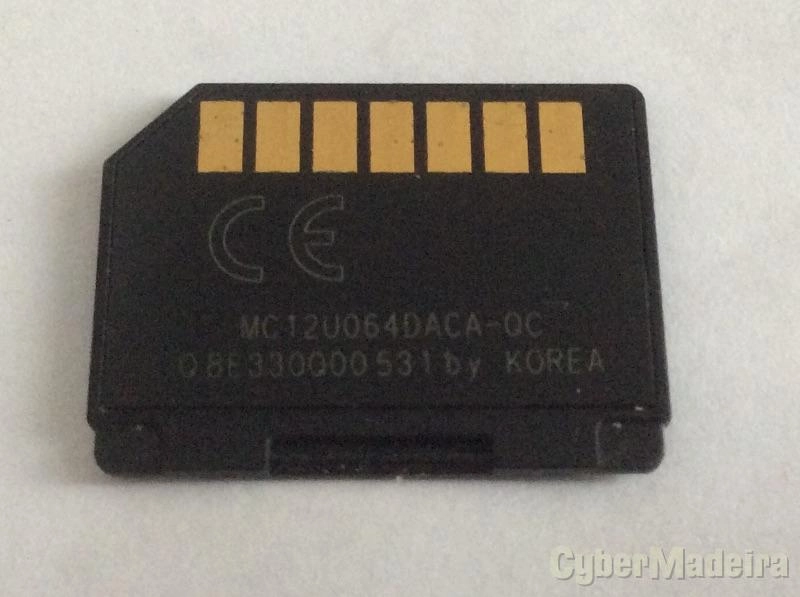 Cartão de memória RSMMC DV 64MB