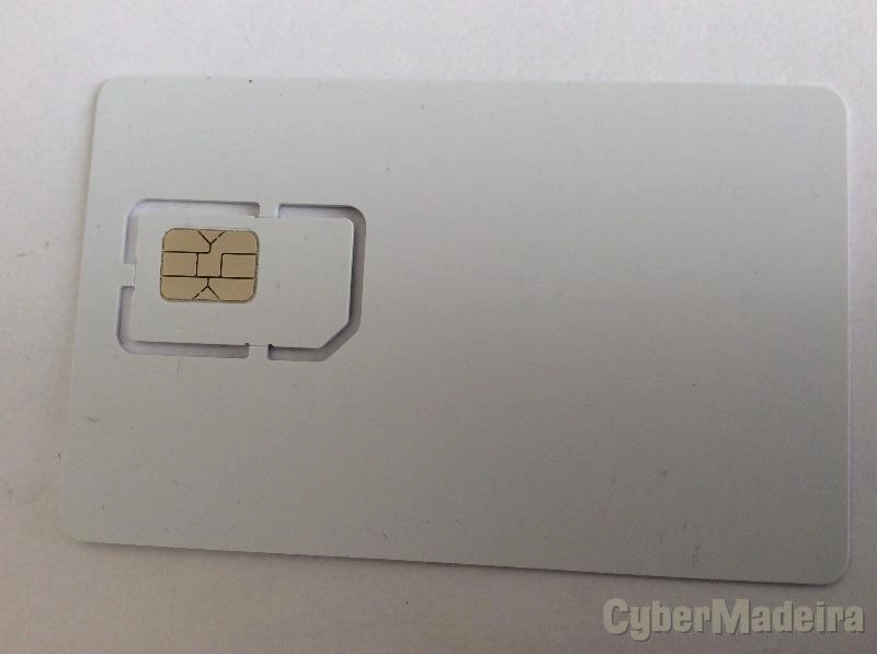 Cartão SIM 4G virgem
