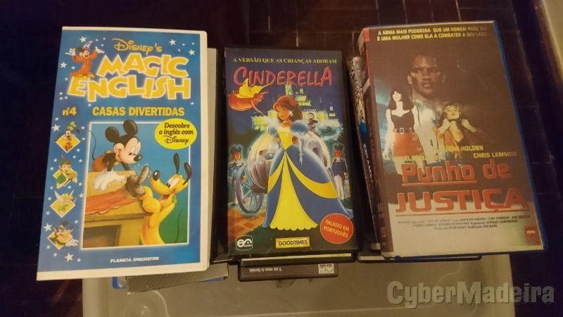 Cassetes de vídeo VHS