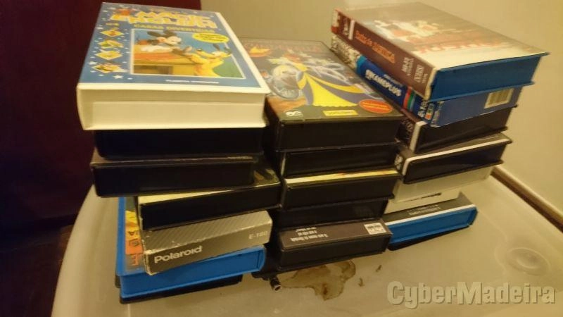 Cassetes de vídeo VHS