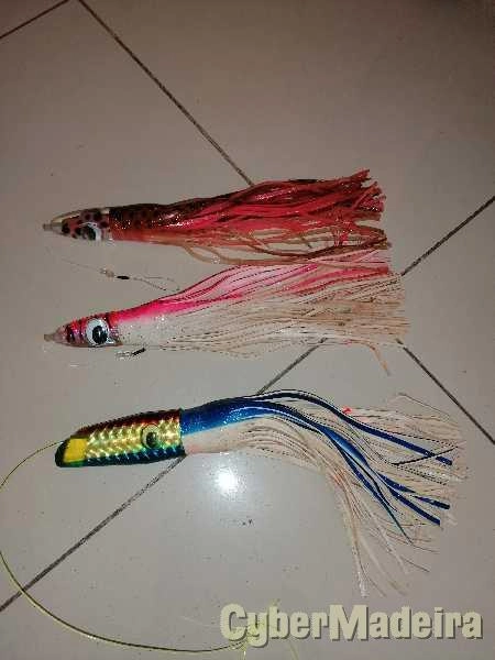 Cavalas e lulas pesca atum 