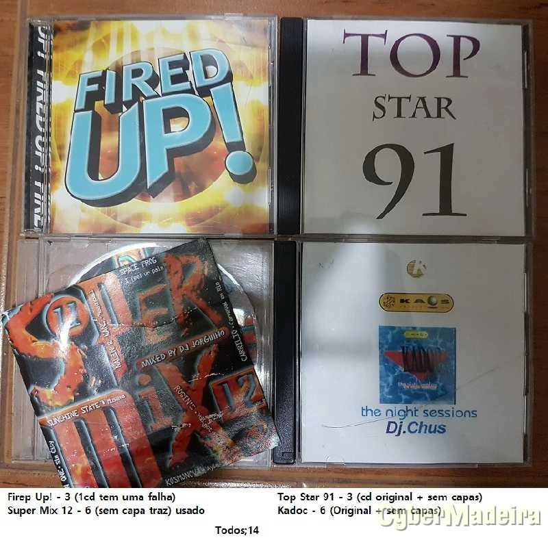 Cd's Album's '' Compilações '' Singles - Dance,House,Techno,Trance,Etc