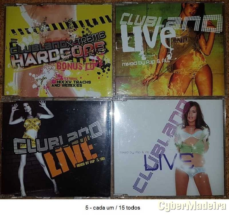 Cd's Album's '' Compilações '' Singles - Dance,House,Techno,Trance,Etc