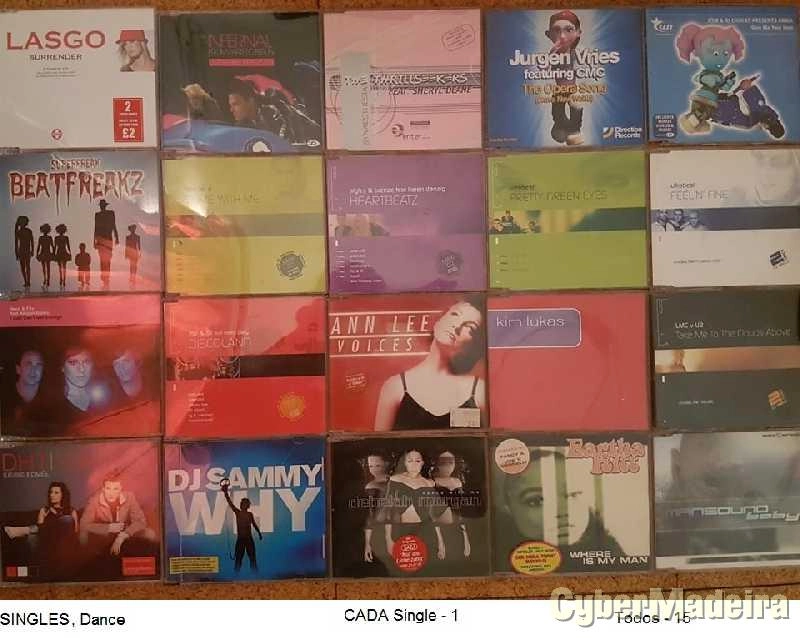 Cd's Album's '' Compilações '' Singles - Dance,House,Techno,Trance,Etc