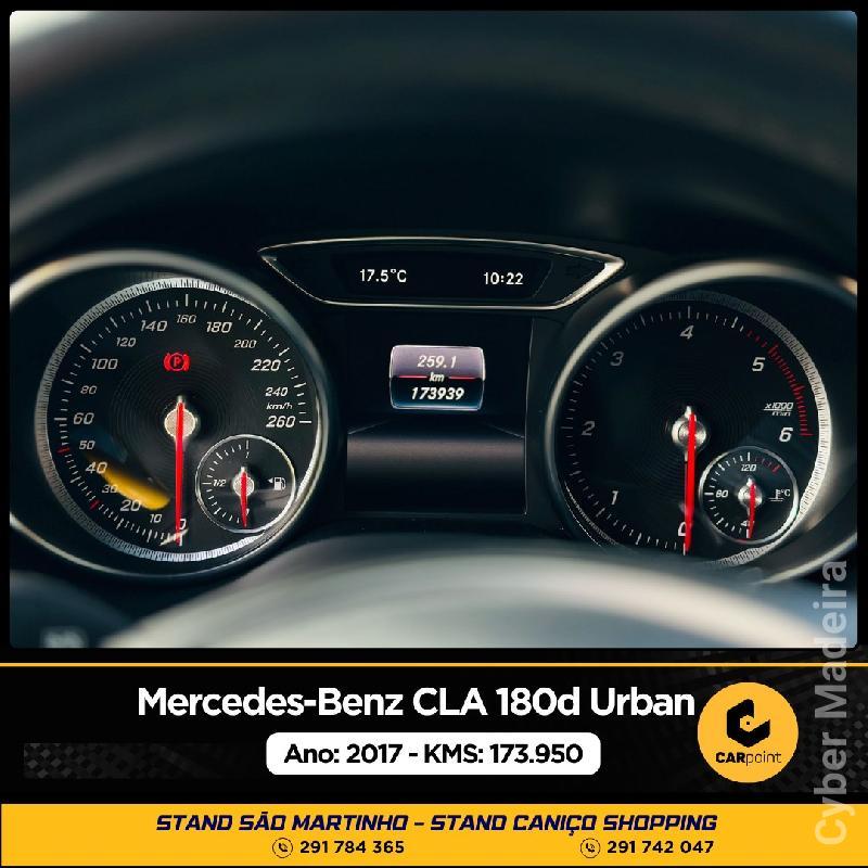 MERCEDES CLA 180d Urban : 1.5cc CDi 110cv Gasóleo 