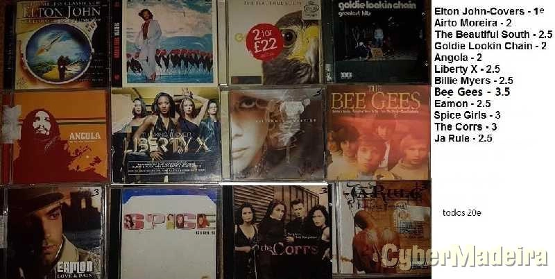 Cds - Albums'Vários'Singles : Pop,Rock,Dance,House,Techno,80's,90