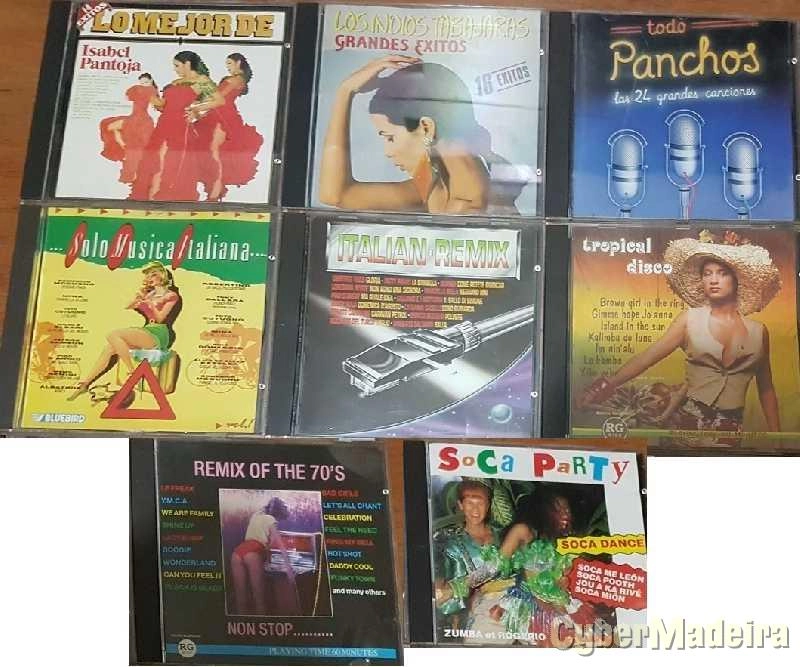 Cds - Albums'Vários'Singles : Pop,Rock,Dance,House,Techno,80's,90