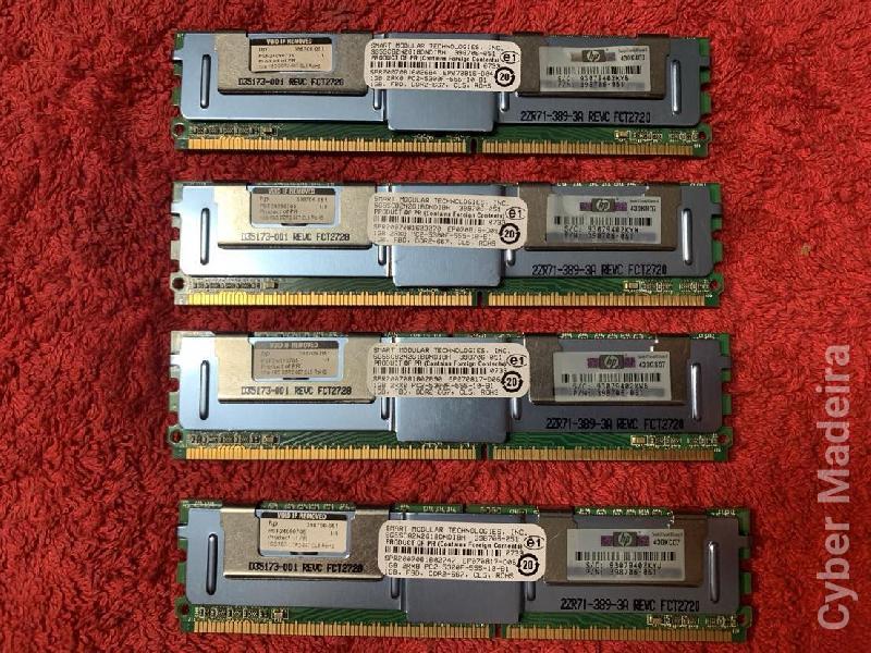 4 Memória RAM SMART MODULAR TECHNOLOGIES