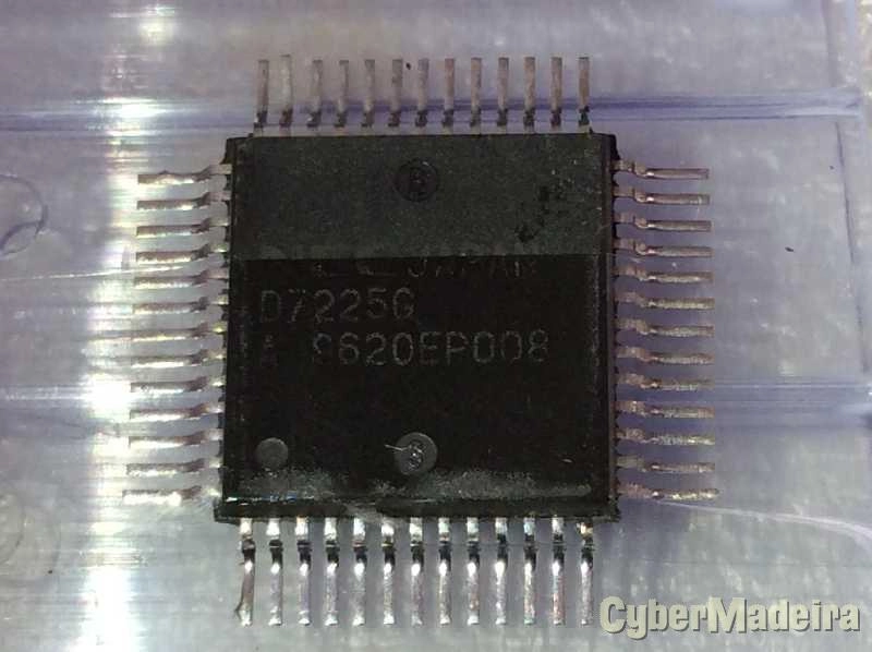 Circuito integrado D7225G , uPD7225G   QFP52
