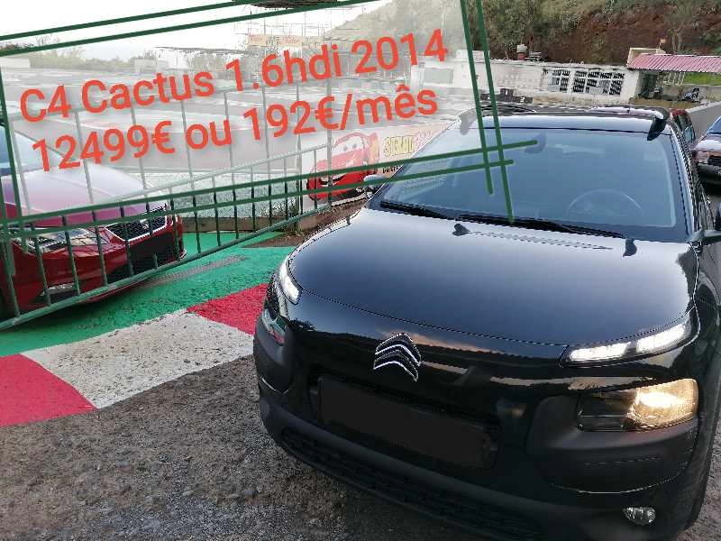 CITROEN C4 CACTUS 1.6hdi 100cv 192 mês Gasóleo