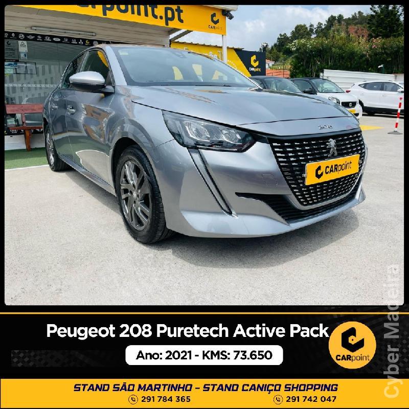 PEUGEOT 208 Puretech Active Pack : 1.2cc 75cv Gasolina 