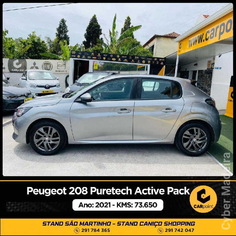 PEUGEOT 208 Puretech Active Pack : 1.2cc 75cv Gasolina 