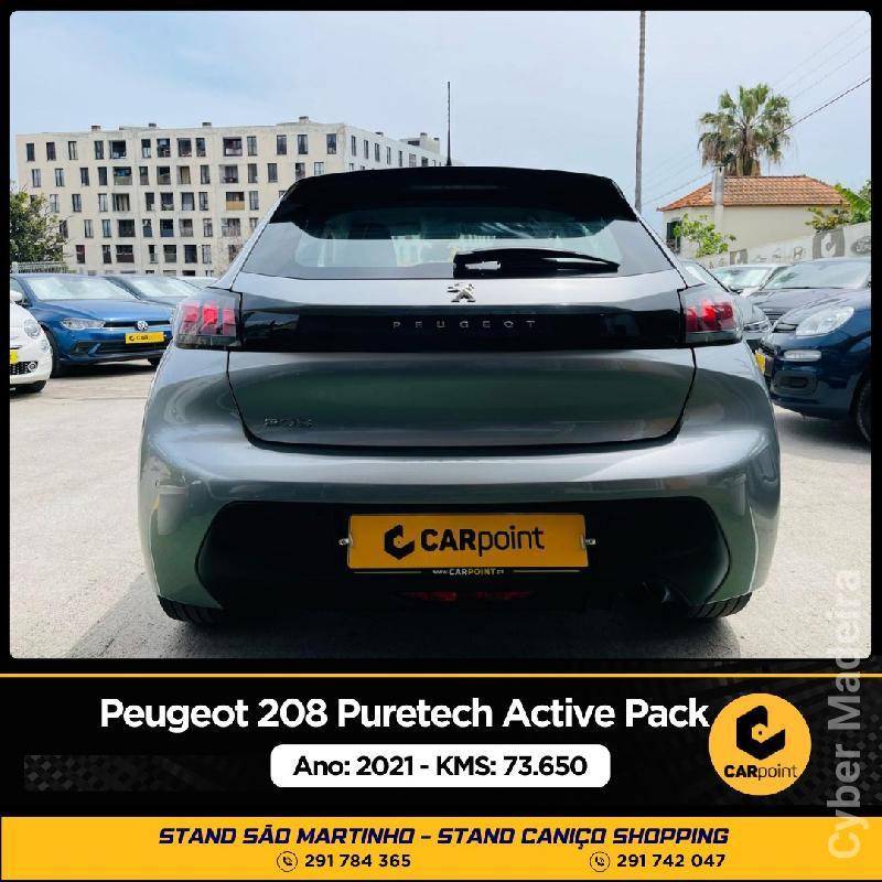 PEUGEOT 208 Puretech Active Pack : 1.2cc 75cv Gasolina 