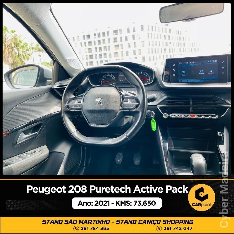 PEUGEOT 208 Puretech Active Pack : 1.2cc 75cv Gasolina 