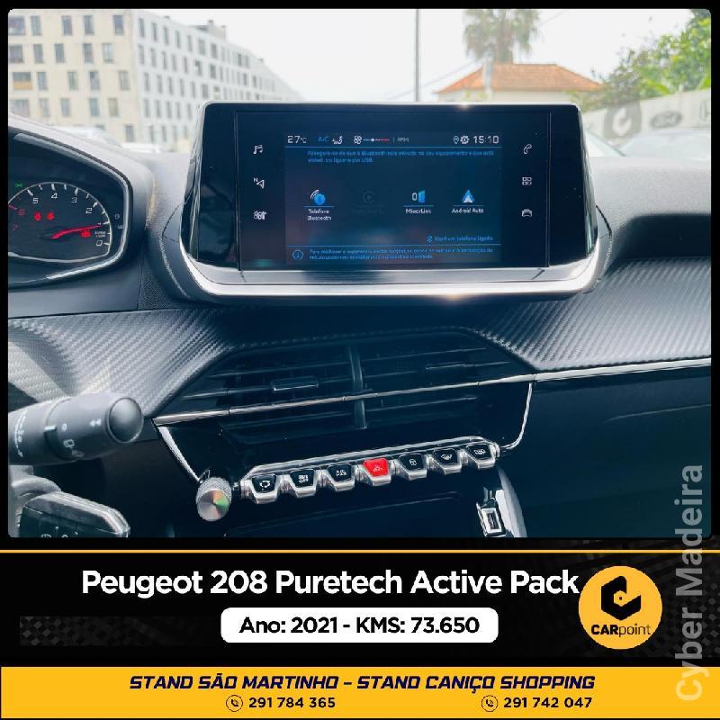 PEUGEOT 208 Puretech Active Pack : 1.2cc 75cv Gasolina 