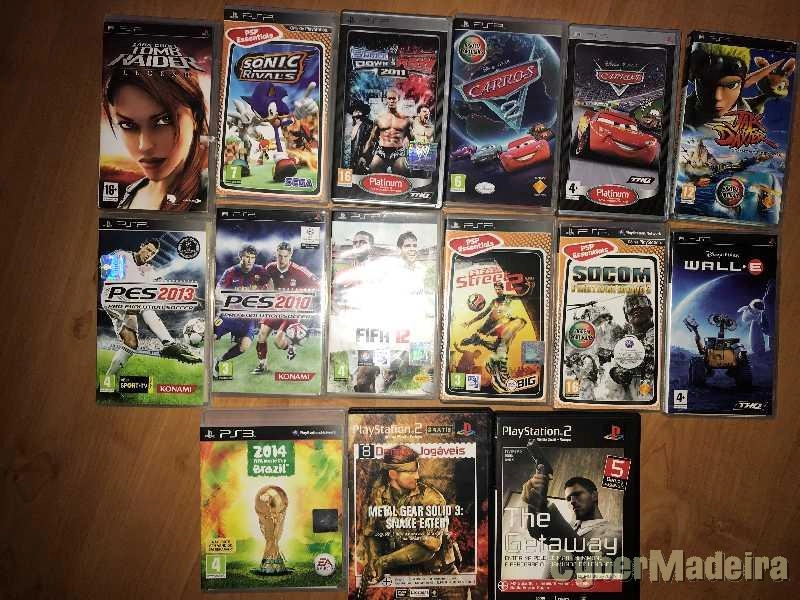 Jogos PS3/ PS2 e PSP (Playstation) Desporto
