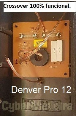 2 Crossovers de 2 vias - 1 Deltec Sx5 e 1 Denver Pro 12 - aceito trocas