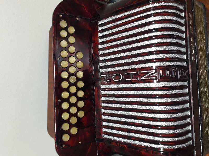 Concertina Hohner 3voz DO-Fa