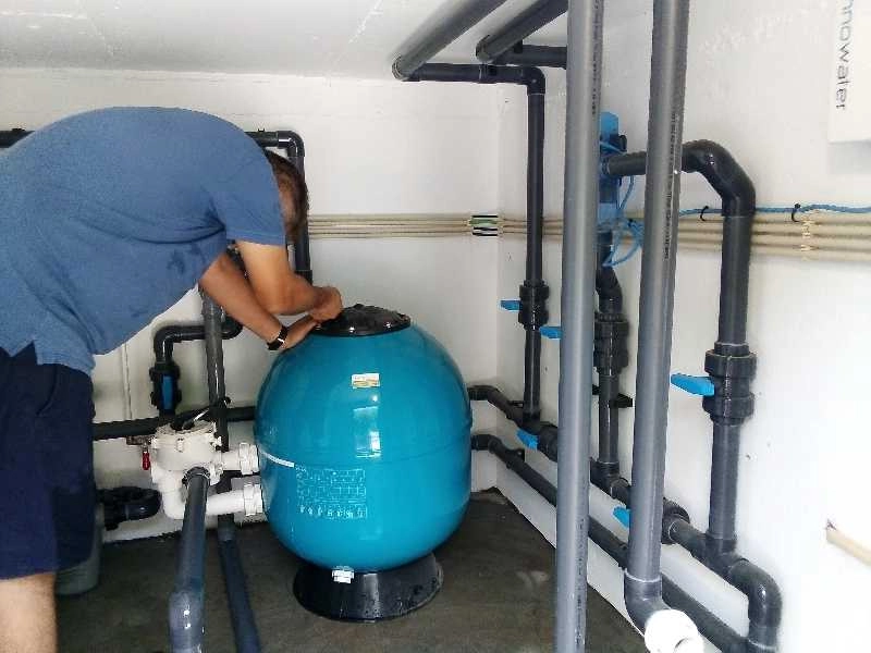 Construção E reparação de piscinas