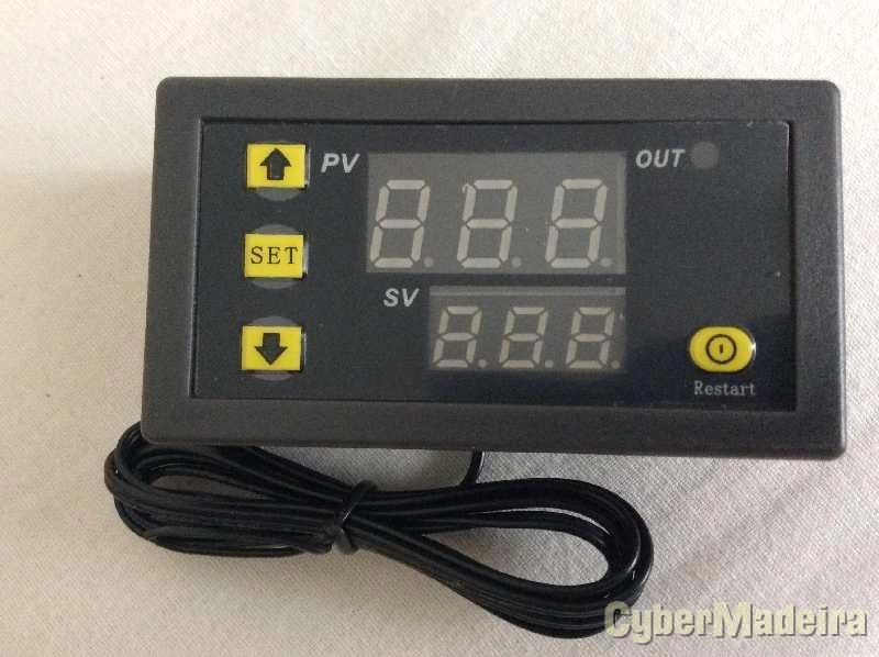 Controlador digital de temperatura 220VAC com sonda