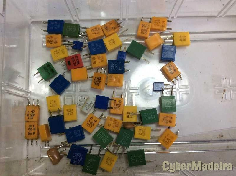 Cristais cerâmicos para controlo remoto etc