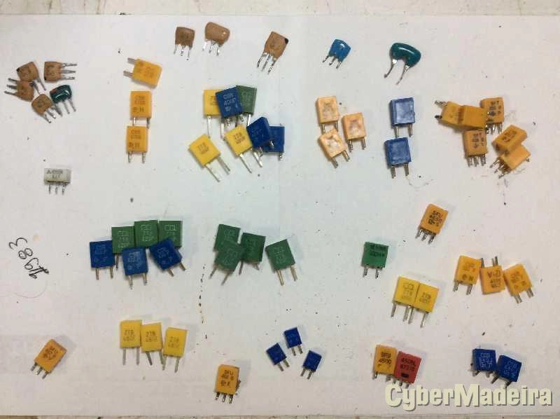Cristais cerâmicos para controlo remoto etc