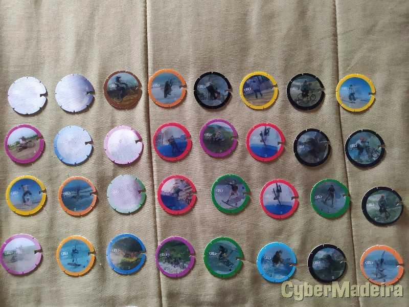 Cromos de vários desportos 