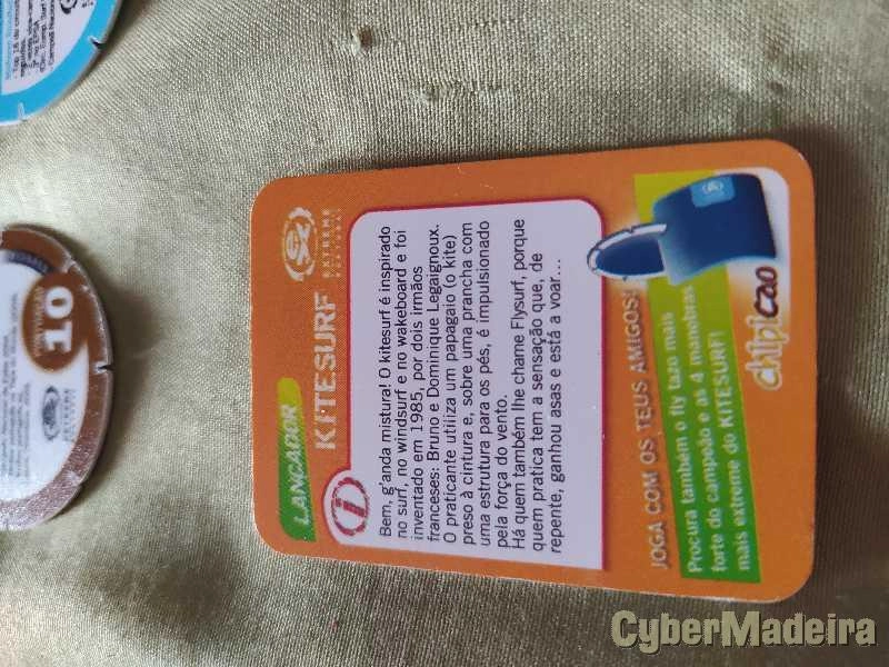 Cromos de vários desportos 