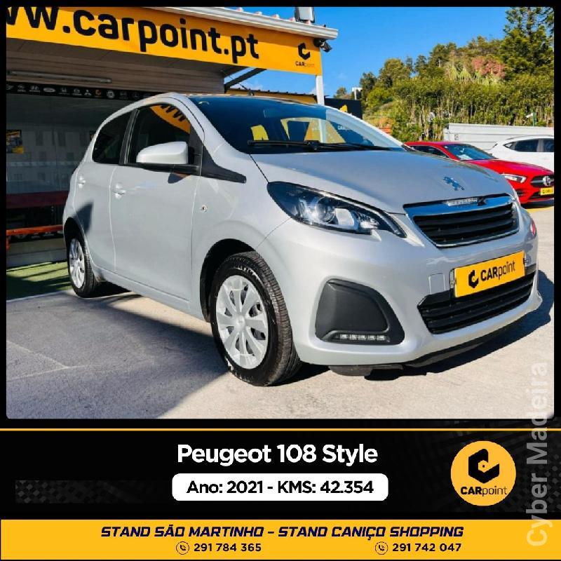 PEUGEOT 108 Style : 1.0cc VTI 72cv Gasolina 