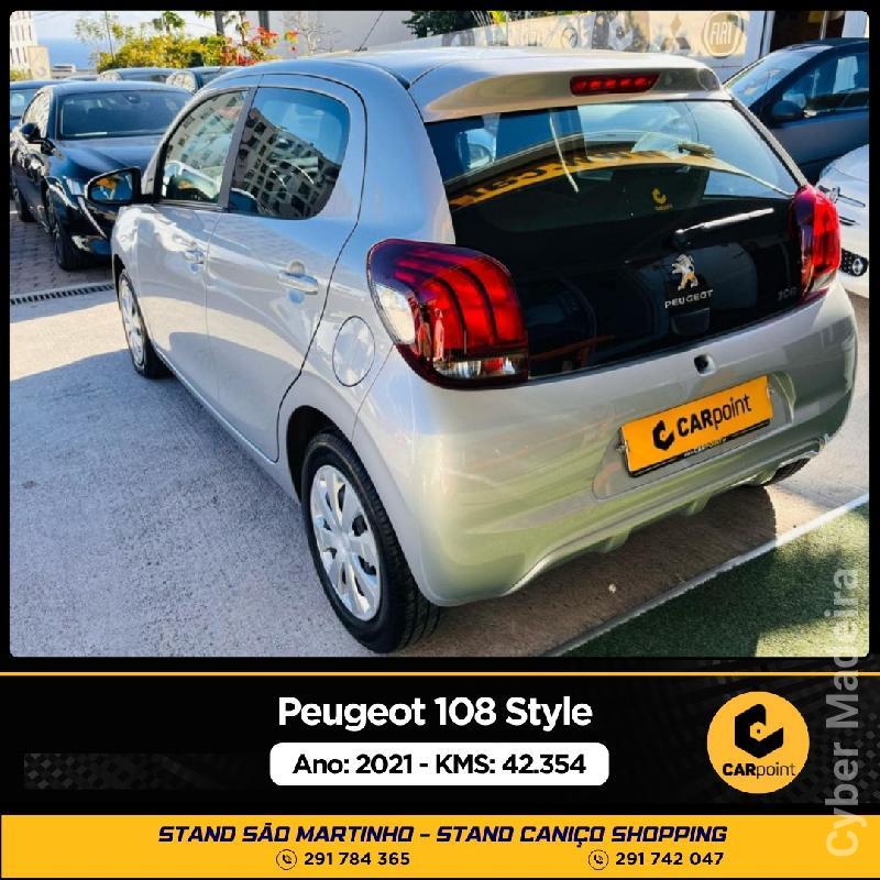 PEUGEOT 108 Style : 1.0cc VTI 72cv Gasolina 