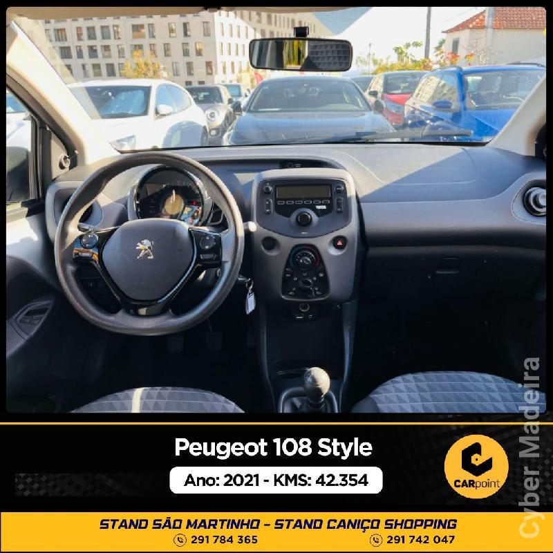 PEUGEOT 108 Style : 1.0cc VTI 72cv Gasolina 