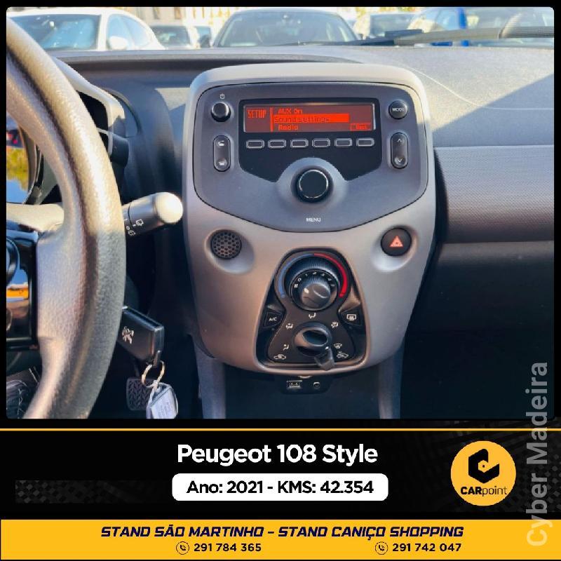 PEUGEOT 108 Style : 1.0cc VTI 72cv Gasolina 
