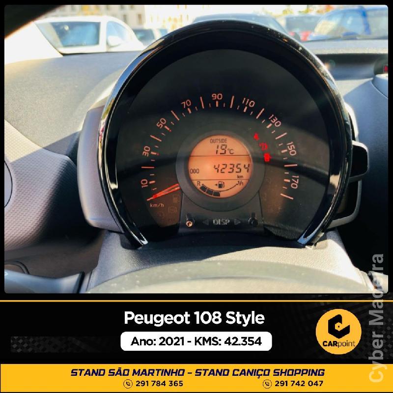 PEUGEOT 108 Style : 1.0cc VTI 72cv Gasolina 