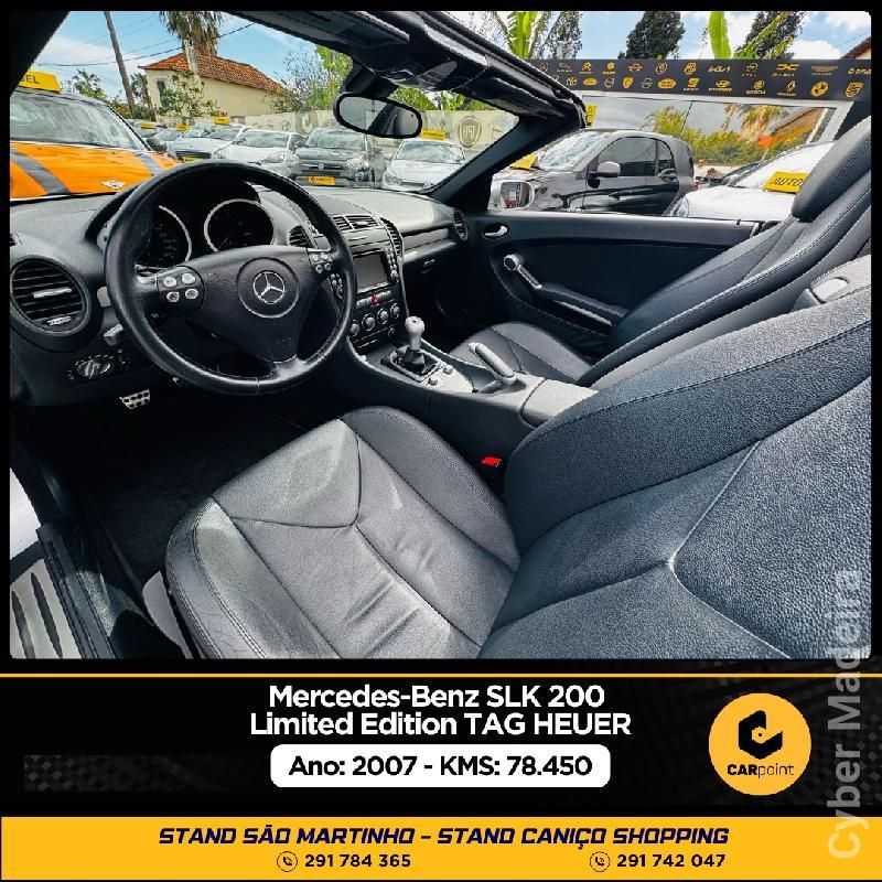 MERCEDES SLK SLK 200 Limited Edition TAG HEUER : 1.8cc Kompressor 163cv Gasolina 