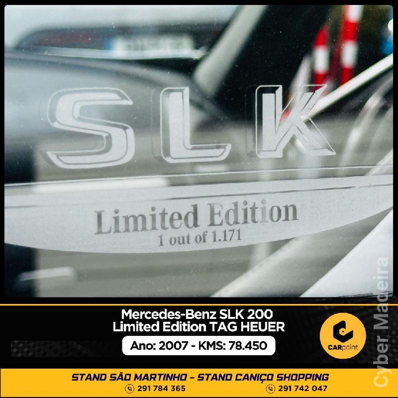 MERCEDES SLK SLK 200 Limited Edition TAG HEUER : 1.8cc Kompressor 163cv Gasolina 